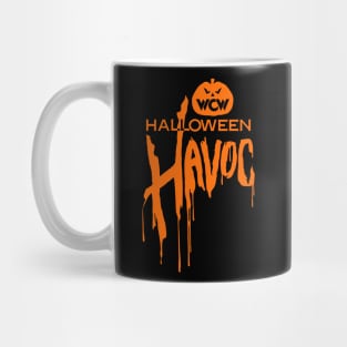 Halloween Havoc 89-90 vintage style Mug